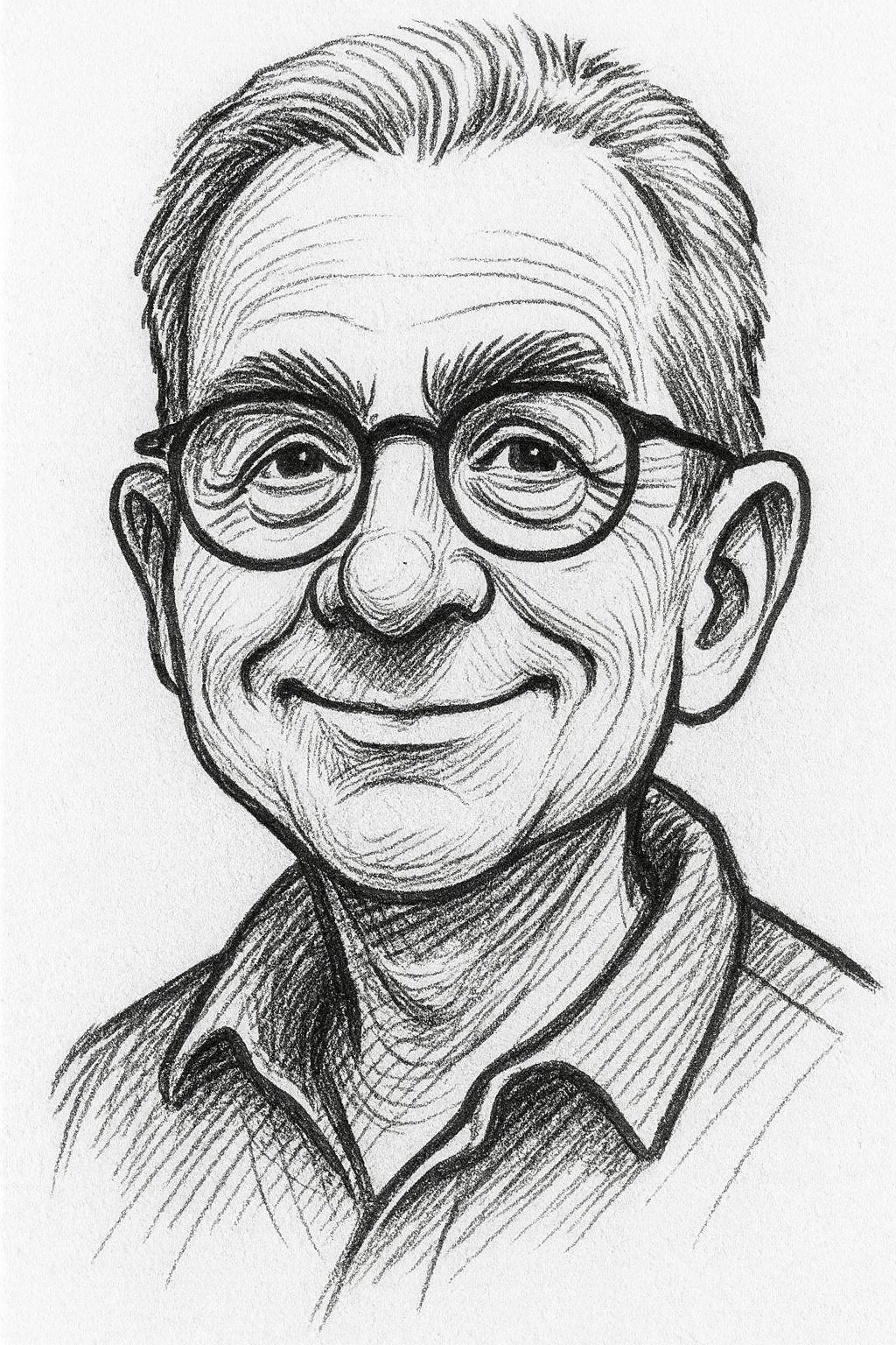 Ein Bild, das Entwurf, Menschliches Gesicht, Lineart, Selbstporträt enthält.  KI-generierte Inhalte können fehlerhaft sein.
